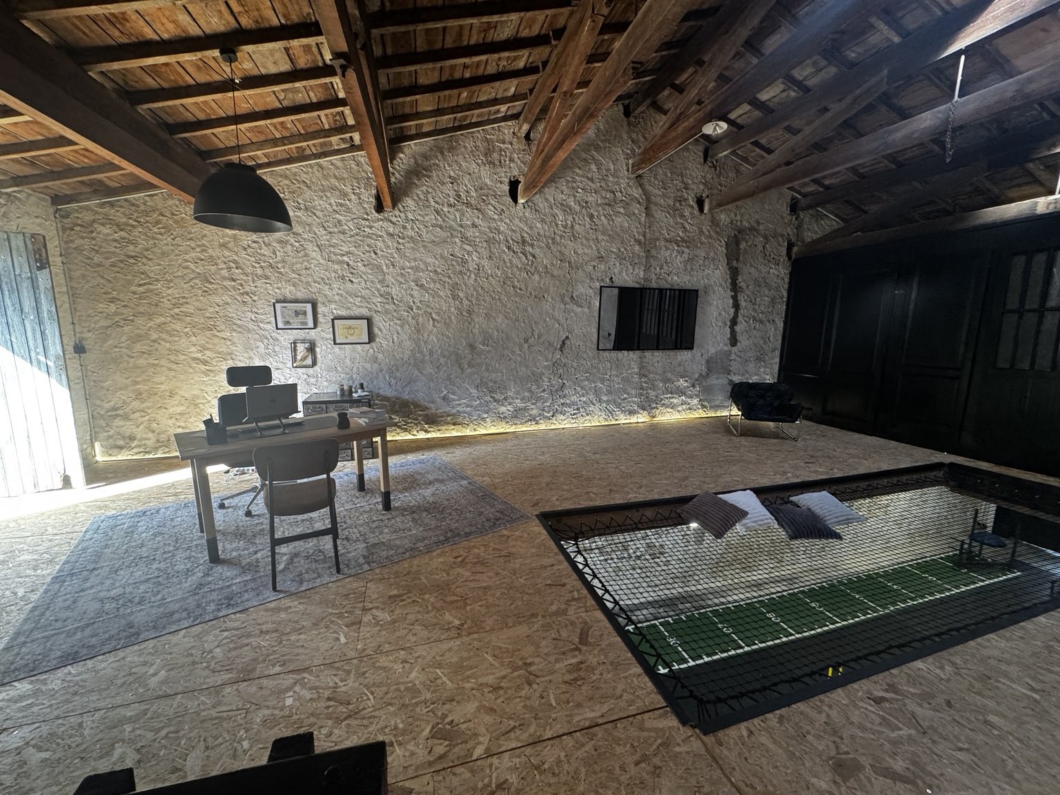 Espace de consultation diététique EDO Studio dans l'ancien chai